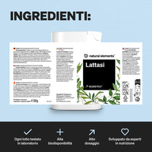 Carica l'immagine nel visualizzatore di Gallery, Lattasi 15.000 FCC Compresse – 100 Mini Compresse ad Alto Dosaggio – Per Intolleranza al Lattosio – Digestione di Latte 