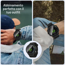 Carica l'immagine nel visualizzatore di Gallery, Vauki 4 Pezzi Vetro Temperato per Garmin Forerunner 55/45/45S/245, Durezza 9H Pellicola Protettiva, Antigraffio Senza Bo
