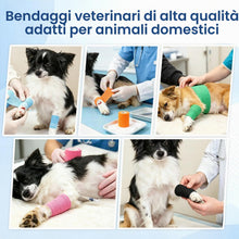 Carica l'immagine nel visualizzatore di Gallery, ANAMPION 24 Rotoli Benda Elastica Coesiva 5cmx4.5m Garza Autoadesiva Bende