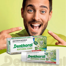 Carica l'immagine nel visualizzatore di Gallery, Denthoral Dentifricio Natural Care confezione famiglia da 12 pezzi