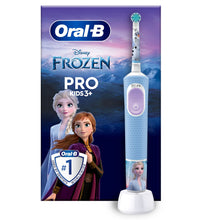 Carica l'immagine nel visualizzatore di Gallery, Oral-B Spazzolino Elettrico Ricaricabile Pro Kids Frozen, 1 Testina, per Bambini da 3 Anni in Su, 1 Spazzolino