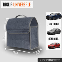 Carica l'immagine nel visualizzatore di Gallery, LIONSTRONG® Bagagliaio Auto [FELTRO DI ALTA QUALITÀ] - grigio, piccolo