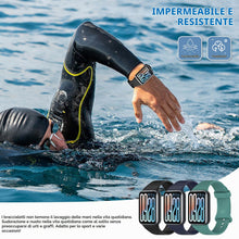 Carica l'immagine nel visualizzatore di Gallery, 3 Cinturini in Silicone Compatibili con Xiaomi Smart Band 10 Pro / 9 Pro / 8 Pro Bracciale Sportivo, Cinturino Traspiran