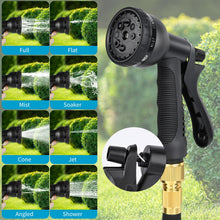 Carica l'immagine nel visualizzatore di Gallery, Tubo da Giardino Acqua Flessibile Estensibile 30m, 8 Funzioni di Spruzzo Tubo Acqua con Connettore in Ottone da 1/2" e 3