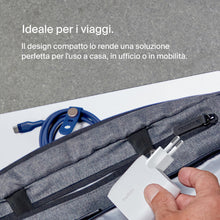 Carica l'immagine nel visualizzatore di Gallery, Belkin BoostCharge Doppio caricabatteria USB-C con PPS da 60 W per iPhone 16, 15, 14, iPad, Samsung Galaxy e Google Pixe