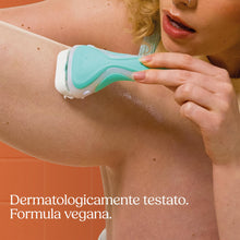 Carica l'immagine nel visualizzatore di Gallery, Wilkinson Sword Intuition Soap &amp; Shave Sensitive, rasoio donna, 1 ricarica