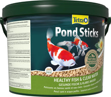 Carica l'immagine nel visualizzatore di Gallery, Tetra Pond Sticks - Mangime per Tutti i Pesci da laghetto, 10 L