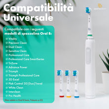 Carica l'immagine nel visualizzatore di Gallery, Compatibili con Testine Oral B, 16-Pack Compatibili con Oral B Testine Spazzolino Elettrico - Qualità Premium, Difesa Av