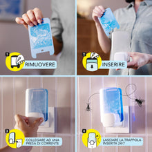 Carica l'immagine nel visualizzatore di Gallery, Raid Essentials Trappola Insetti Volanti Antimosche e Moscerini 2 Ricariche