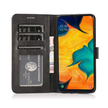Carica l'immagine nel visualizzatore di Gallery, Custodia Cover per Samsung Galaxy A20E in Pelle,Nero