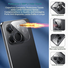 Carica l'immagine nel visualizzatore di Gallery, Vauki Vetro Temperato per Xiaomi Redmi Note 14 5G Pellicola Protettiva con Protezione Fotocamera [3+3 Pezzi] Durezza 9H 