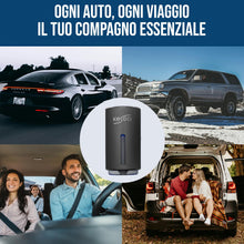Carica l'immagine nel visualizzatore di Gallery, Profumatore Auto Ricaricabile Intelligente con 3 Fragranze da 10 ml - Deodorante Auto - Profumo Macchina (Fresh Essence 