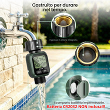 Carica l'immagine nel visualizzatore di Gallery, Misuratore di portata dell'acqua digitale