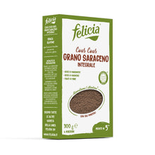 Carica l'immagine nel visualizzatore di Gallery, Felicia, Cous Cous di Grano Saraceno Integrale, Pasta Integrale Totalmente Naturale, Ricca Fonte di Fibre e di Sali Mine