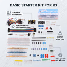 Carica l'immagine nel visualizzatore di Gallery, Marhynchus Kit di Componenti Elettronici di Base con Breadboard, Resistori, Condensatori e Diodi per la Programmazione d