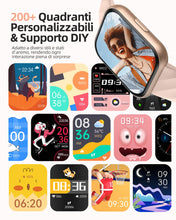 Carica l'immagine nel visualizzatore di Gallery, Parsonver Smartwatch Donna con 5ATM Impermeabilità per Nuoto