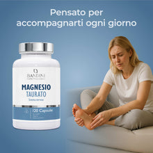 Carica l'immagine nel visualizzatore di Gallery, Bandini® Magnesio Taurato 2.000mg per dose | 120 Capsule 100% Vegane