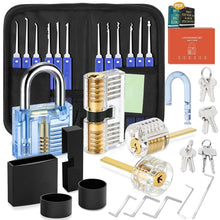 Carica l'immagine nel visualizzatore di Gallery, Diyife Set Grimaldelli, 36 Pcs,con 4 Trasparente Serratura