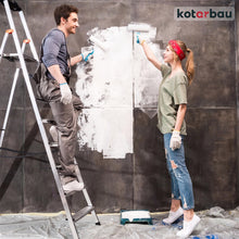 Carica l'immagine nel visualizzatore di Gallery, KOTARBAU® Set di 6 Telo Copritutto Per Imbianchino - Polietilene - 4 x 5 m - Trasparente - Telo Plastica Trasparente Spe