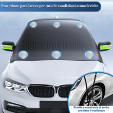 Carica l'immagine nel visualizzatore di Gallery, TZEKING Copri Parabrezza Auto,Protezione Parabrezza Coperturacon 6 Magneti,Protezione Parabrezza Antighiaccio,Copertura 