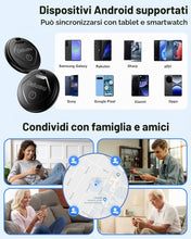 Carica l'immagine nel visualizzatore di Gallery, Air Tracker Android, 4 Pezzi Tracker Tag Bluetooth Trova oggetti Gemini AI