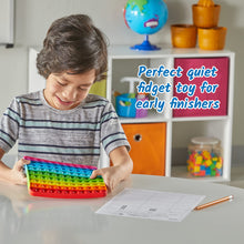 Carica l'immagine nel visualizzatore di Gallery, Learning Resources Tabellone Sensoriale con Cento Bolle, Scoppia Le Bolle e Conta, Giocattoli Antistress spingi e scoppi