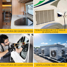 Carica l'immagine nel visualizzatore di Gallery, SIKA - Sigillante per auto e camper - Sikaflex 521 UV - Bianco - 300ml