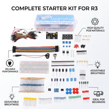 Carica l'immagine nel visualizzatore di Gallery, Marhynchus Kit di Componenti Elettronici di Base con Breadboard, Resistori, Condensatori e Diodi per la Programmazione d