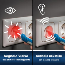 Carica l'immagine nel visualizzatore di Gallery, PeakTech 1030 - Tester di Tensione AC senza Contatto con Lampada a LED, Campo di Funzionamento Ac 50-1000V, Sistema di M