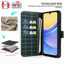 Carica l'immagine nel visualizzatore di Gallery, Cover per Samsung Galaxy A15 4G/5G Custodia, Nero