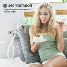 Carica l'immagine nel visualizzatore di Gallery, Supporto per telefono a collo d'oca con braccio flessibile a 360° e morsetto mobile per iPhone 16 15 14 13 12 11 Pro Max