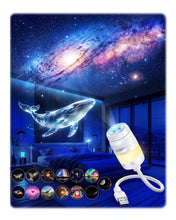 Carica l'immagine nel visualizzatore di Gallery, USB Proiettore Stelle Soffitto Luce Notturna, Galaxy Projector