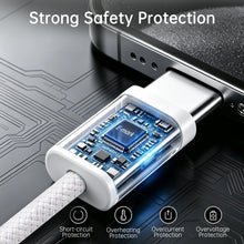 Carica l'immagine nel visualizzatore di Gallery, YISH Cavo USB Type-C Ricarica Rapida 60W 1M PD3.0 Cavo USB C USB C Cavetto
