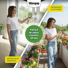 Carica l'immagine nel visualizzatore di Gallery, Insetticida Spray AntiZanzare Giardino e Casa, Azione Forte e Rapida per Interno ed Esterno, Con Geraniolo Repellente Za