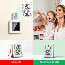 Carica l'immagine nel visualizzatore di Gallery, Antonki Termometro Ambiente Digitale Igrometro Interno Umidità Casa