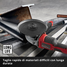 Carica l'immagine nel visualizzatore di Gallery, Einhell 10 dischi da taglio sottili, Inox, Ø 125 x 1 mm