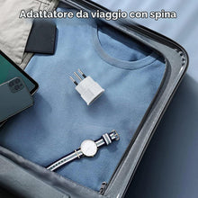 Carica l'immagine nel visualizzatore di Gallery, Confezione da 3 adattatori da viaggio, adattatore da DE alla Svizzera/adattatore da viaggio da UE alla Svizzera/adattato