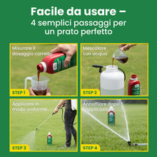 Carica l'immagine nel visualizzatore di Gallery, LERAVA® Concime Liquido Prato (700ml) – Nutre, Rinforza e Colora – Aumenta Densità, Resistenza e Radici – Ideale per Tap