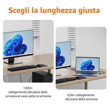 Carica l'immagine nel visualizzatore di Gallery, Amazon Basics - Adattatore Cavo Unidirezionale da USB-C (Sorgente) a HDMI (Display), (Compatibile Thunderbolt 3) 4K a 30
