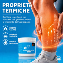 Carica l'immagine nel visualizzatore di Gallery, Nation of Strong Pro Active Muscle - 500ml Gel Ointment - Pomata Terapeutica Naturale - Gel per il Benessere Muscolare, 