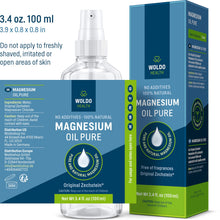Carica l'immagine nel visualizzatore di Gallery, Olio di magnesio spray Zechstein cloruro 100 ml – puro, naturale e con la massima concentrazione