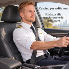 Carica l'immagine nel visualizzatore di Gallery, Cuscino Sedile Auto Anteriore Cuscini Sedili Anteriori Universale Protezione Sedili Auto Antiscivolo e Traspirante 60×40