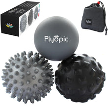 Carica l'immagine nel visualizzatore di Gallery, Plyopic Palline da Massaggio (Set di Massage Balls) | Sfere Massaggianti Muscolari per Automassaggio, Il Rilascio Miofas