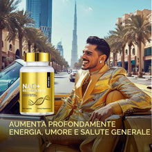 Carica l'immagine nel visualizzatore di Gallery, NAD+ 1500 mg con Resveratrolo, Integratore Anti‑Invecchiamento e Anti‑Età, Sostegno di Energia, Vegetariane, 120 Capsule