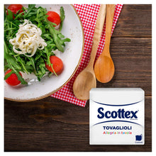 Carica l'immagine nel visualizzatore di Gallery, Scottex Tovaglioli Doppiovelo Con Trama Microtrapuntata, Multicolore, 33 Pz