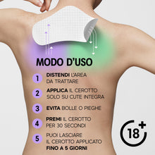 Carica l'immagine nel visualizzatore di Gallery, Initiv Cerotti per Collo, Dolori Muscolari e Cervicale, 4 Cerotti