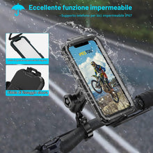Carica l'immagine nel visualizzatore di Gallery, iMESTOU Supporto Impermeabile per il Telefono del Motociclo, Antifurto, L