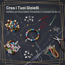 Carica l'immagine nel visualizzatore di Gallery, Cordino Portachiavi,120 Pezzi Ciondolo per Cellulare, Laccetti per Cellulari,Cordino Corto per Telefono,per Portachiavi,