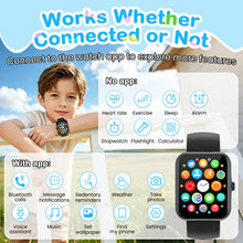 Carica l'immagine nel visualizzatore di Gallery, Orologio Intelligente Smartwatch Bambini, Fitness Tracker per Bambino 5-16