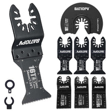 Carica l'immagine nel visualizzatore di Gallery, 22 Pezzi Lame Utensile Multifunzione – Lame Oscillanti per Taglio Legno, Metallo, Plastica – Compatibili con Fein, Makit